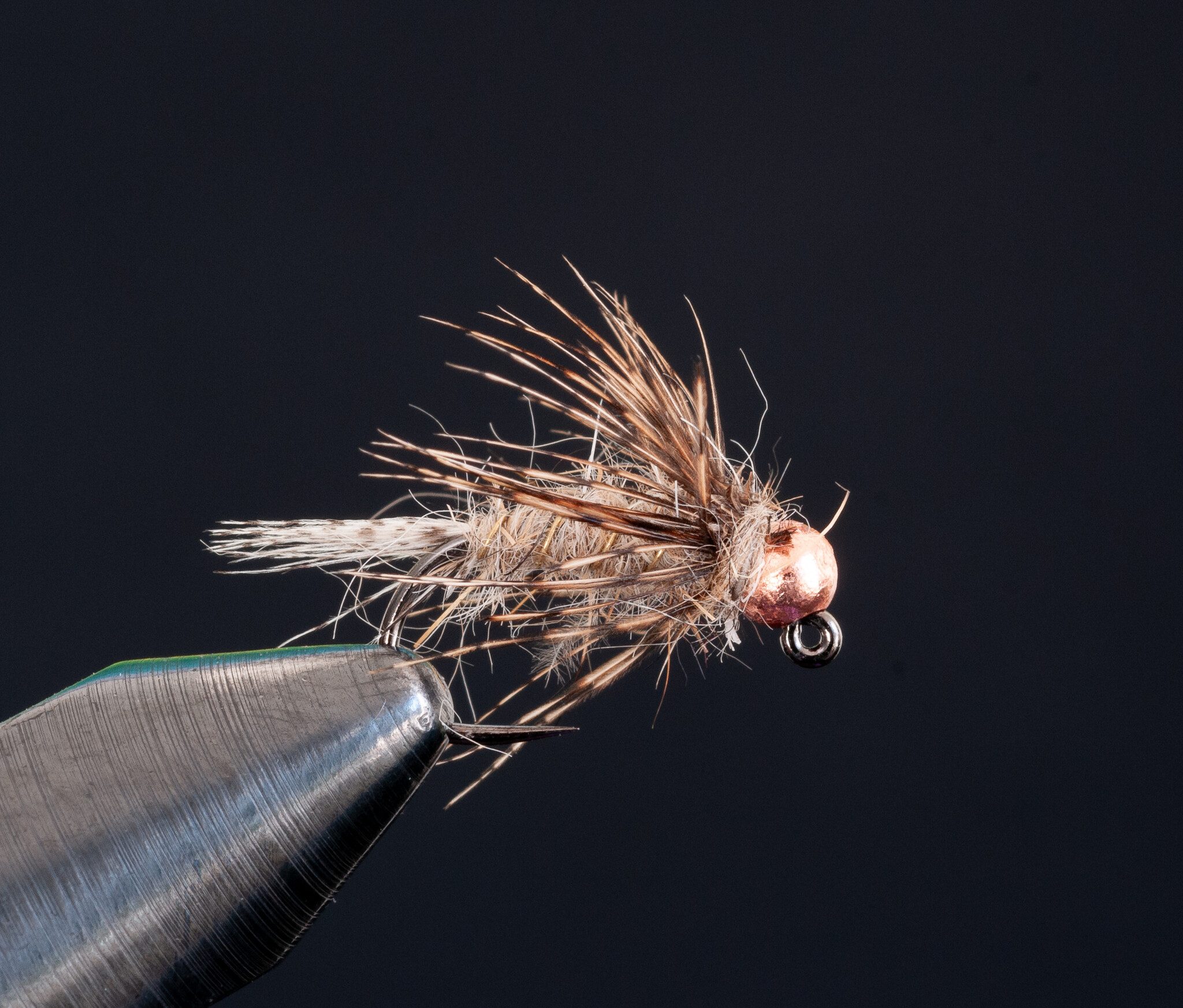 March Brown Jig Size 14