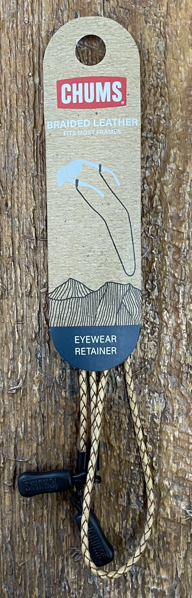 Chums Braided Leather Eyewear Retainer