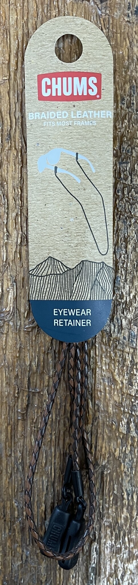 Chums Braided Leather Eyewear Retainer