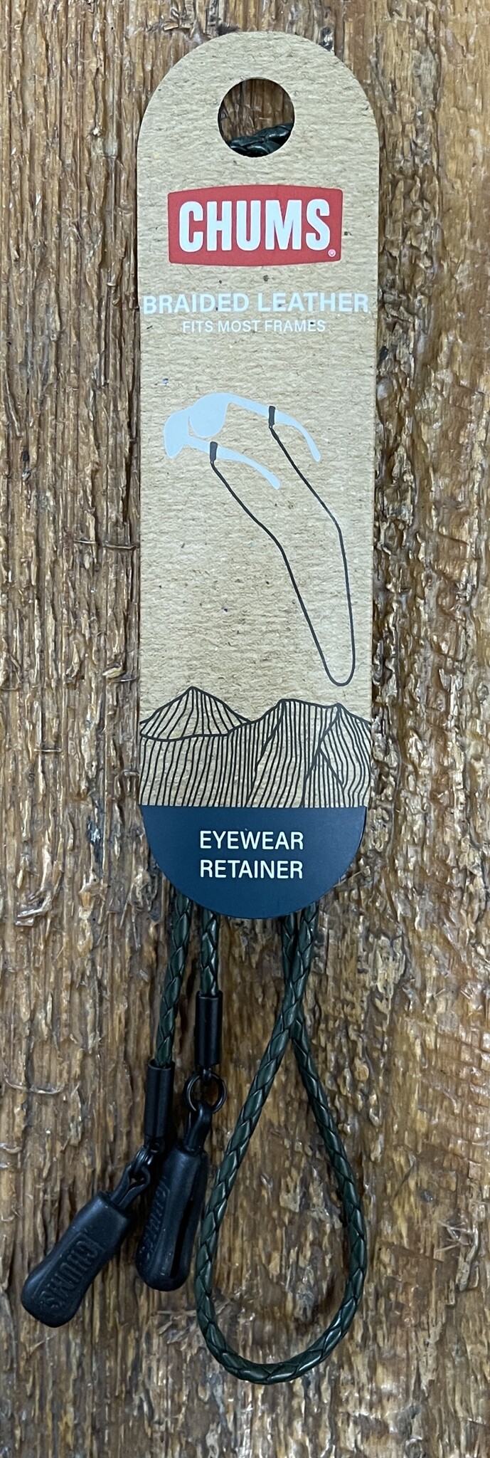 Chums Braided Leather Eyewear Retainer