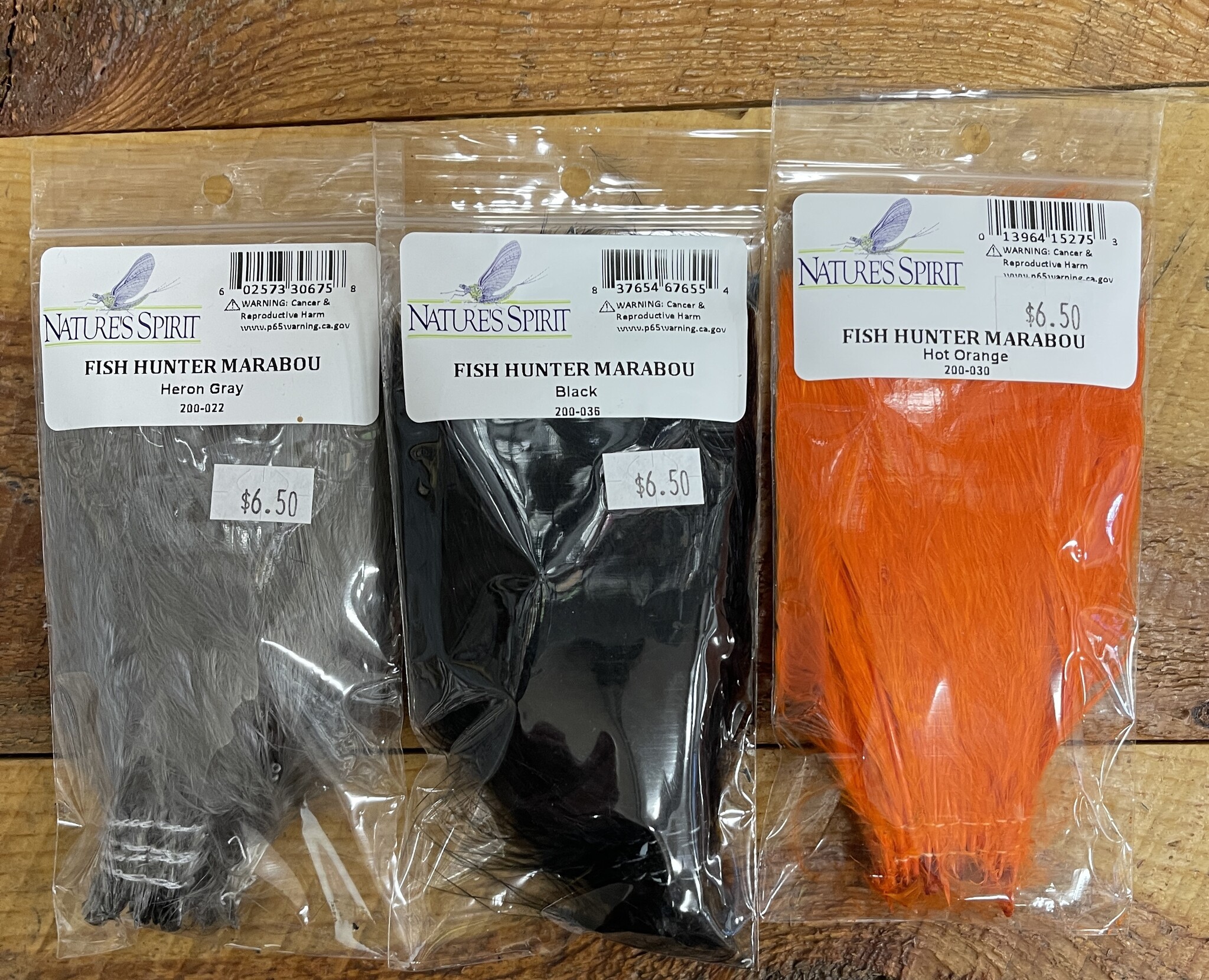 Fish Hunter Marabou Blood Quills