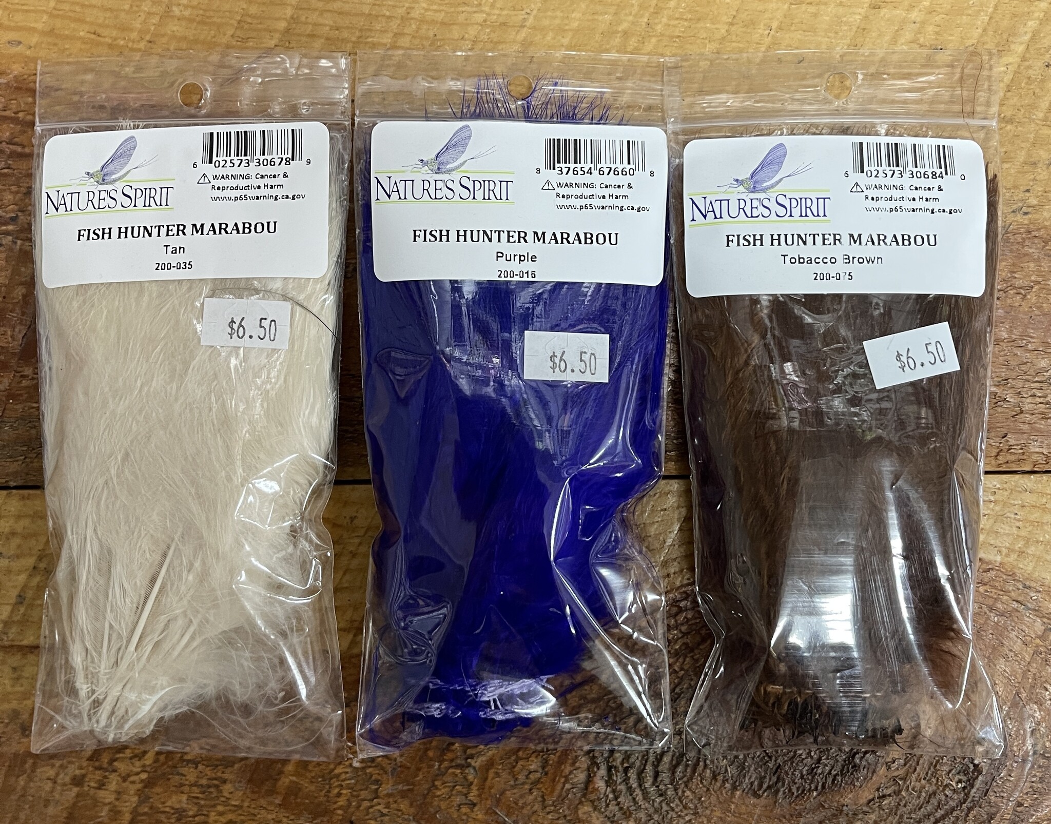 Fish Hunter Marabou Blood Quills