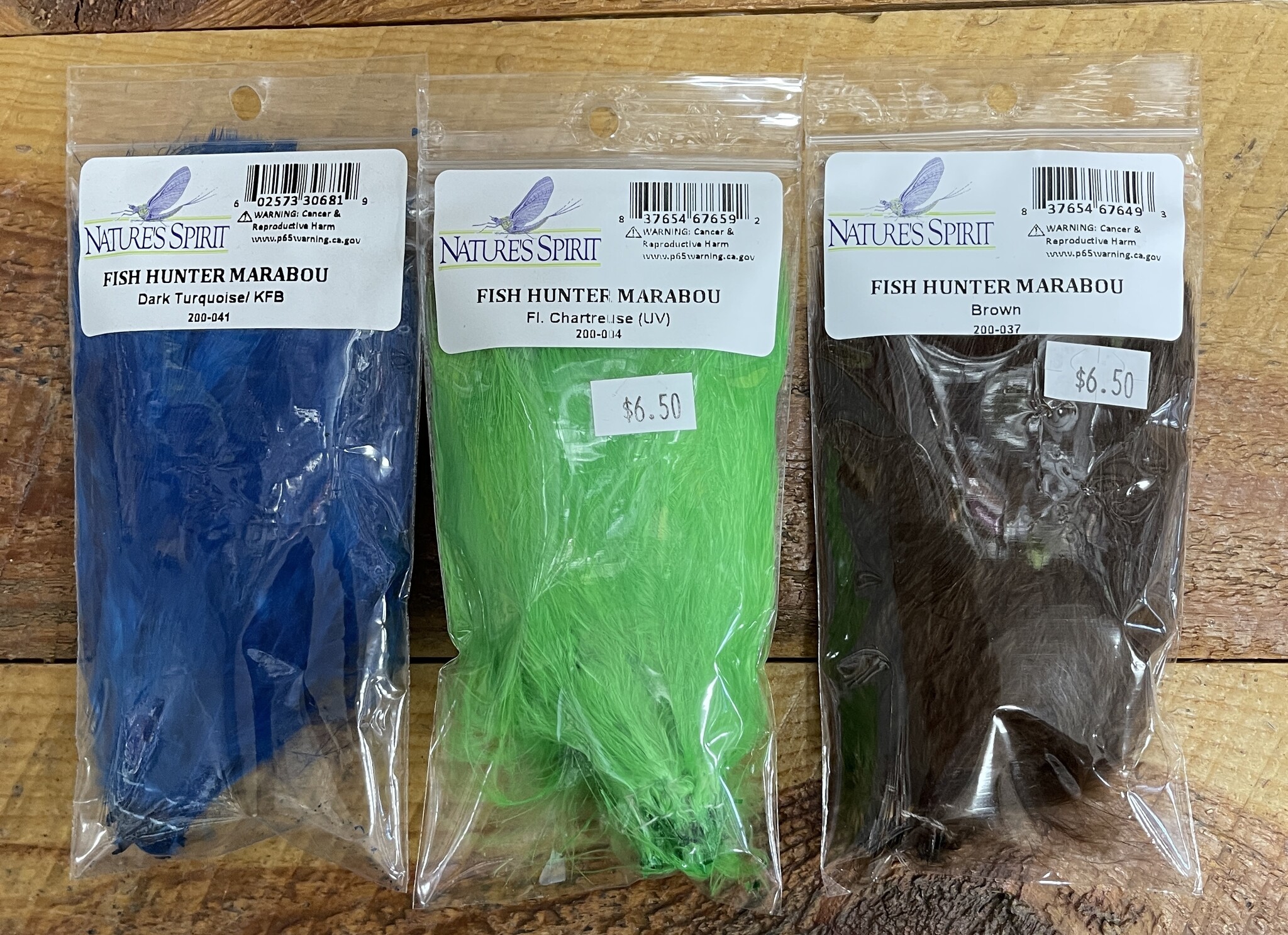 Fish Hunter Marabou Blood Quills