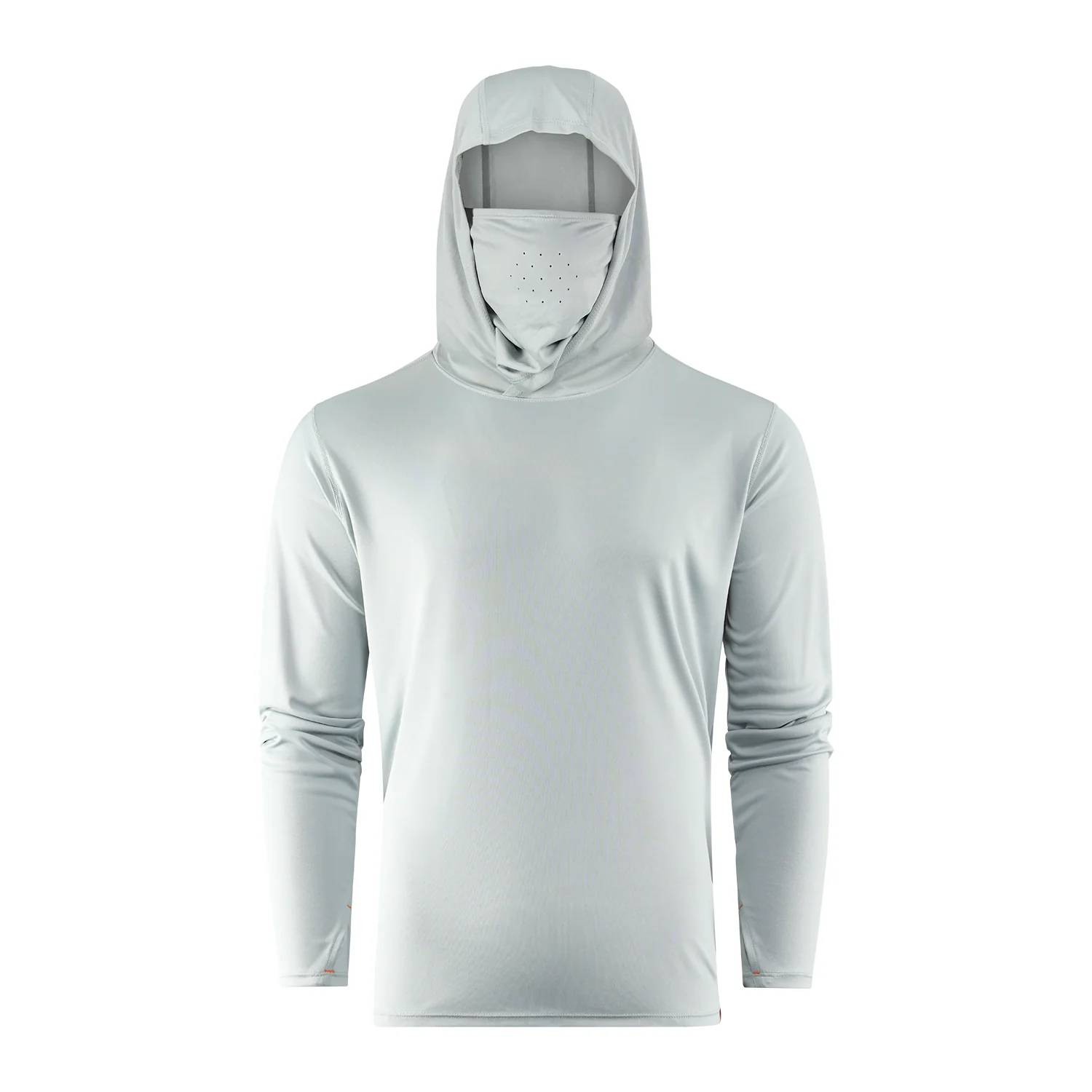 Grundens Tough Sun Masked Hoodie - Iceberg
