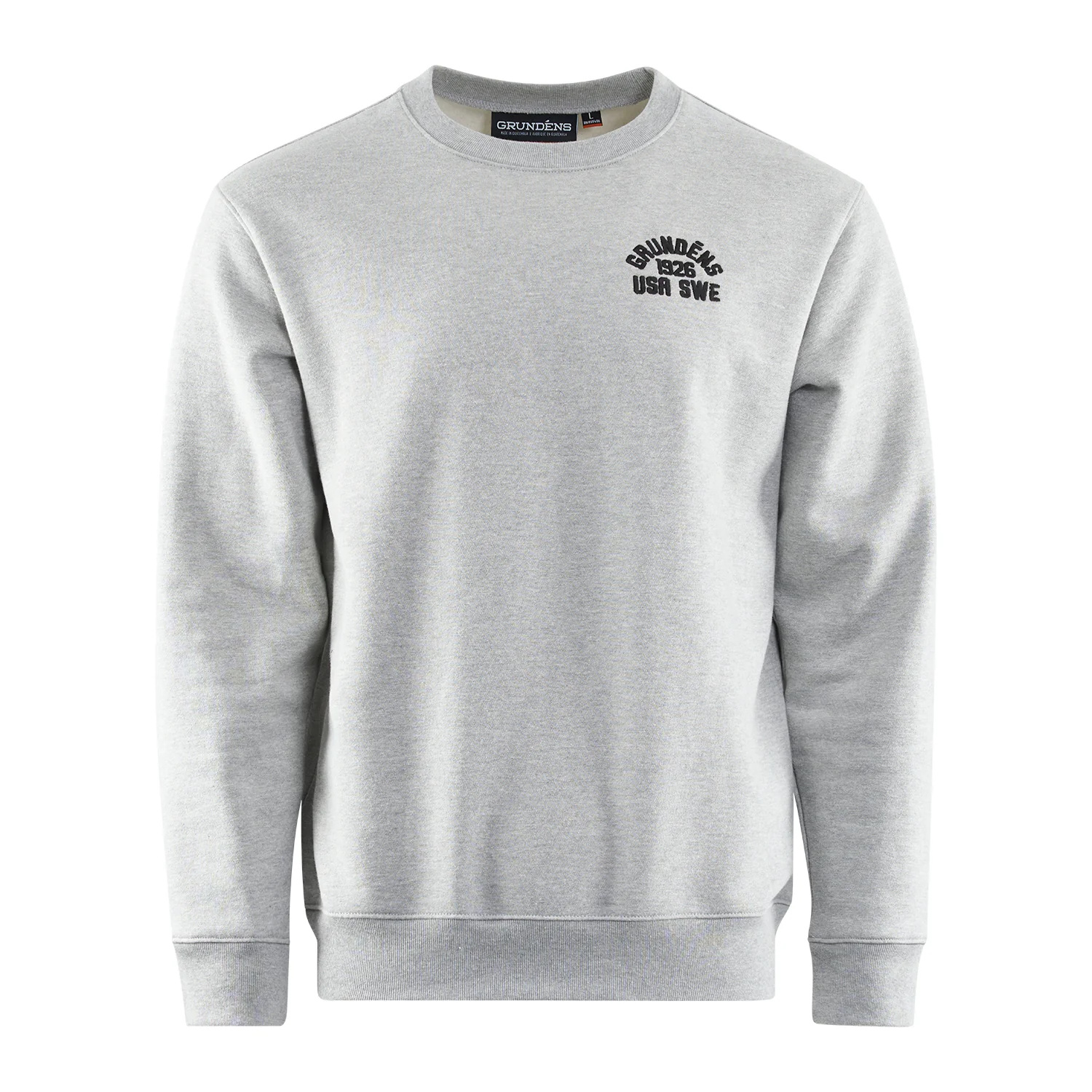 Grundens 1926 Crew Sweatshirt - Athletic Heather