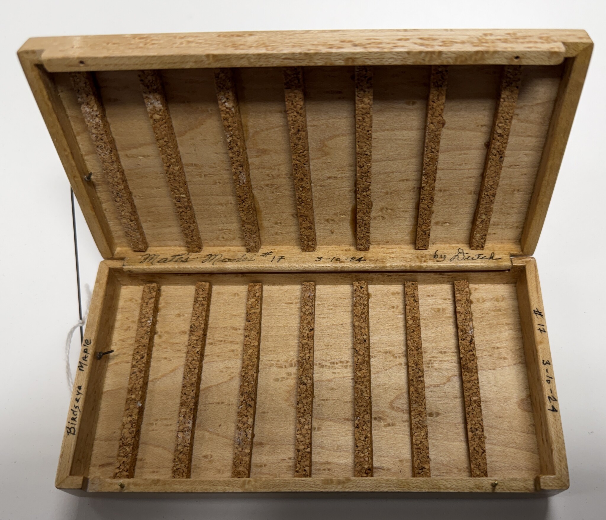 Dutch Box - Mate's Model #17 Birdseye Maple