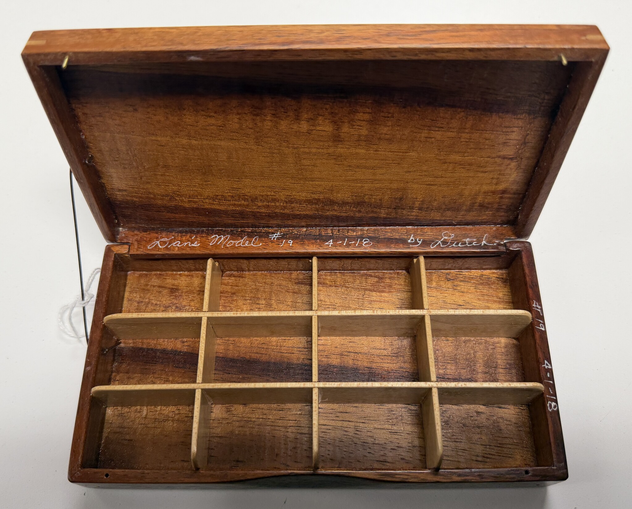 Dutch Box - Dan's Model #19 - Koa