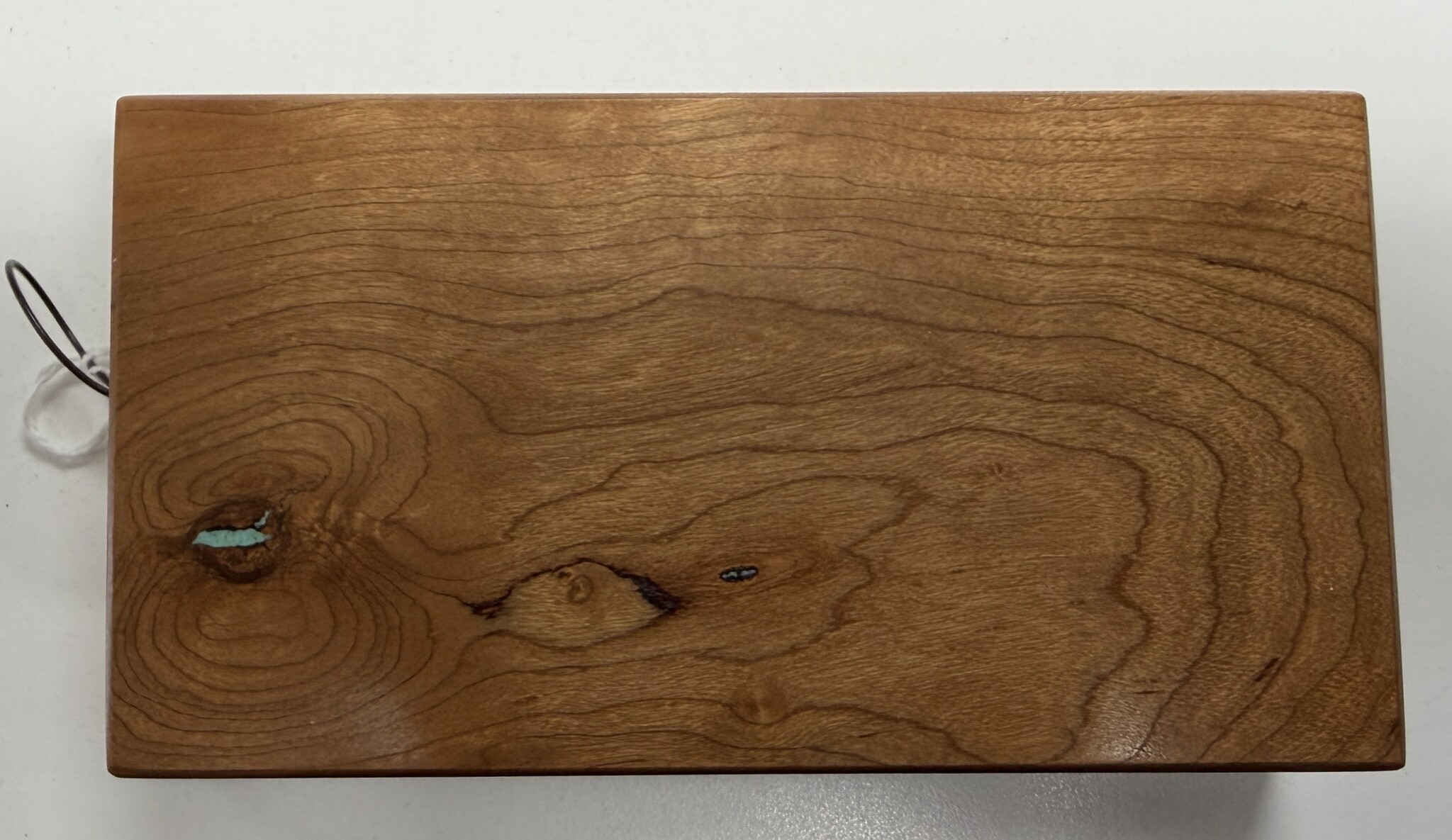 Dutch Box - Dan's Model #18 - Cherry & Turquoise