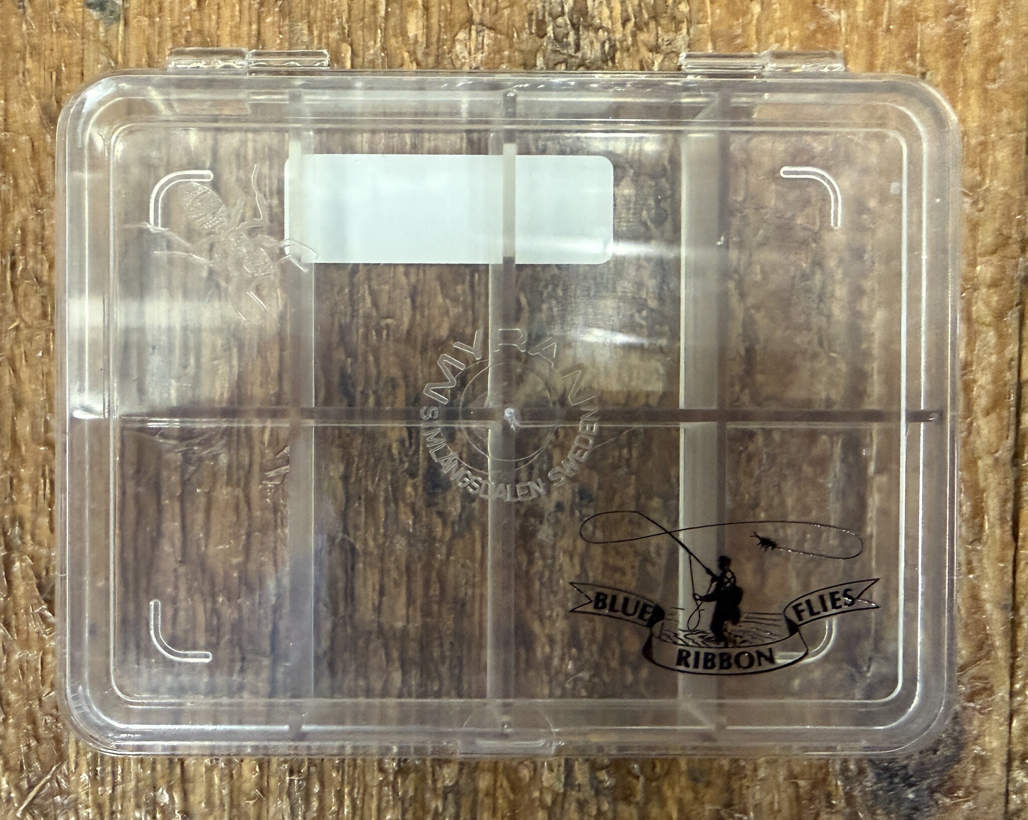 Myran 8 Compartment Clear Fly Box