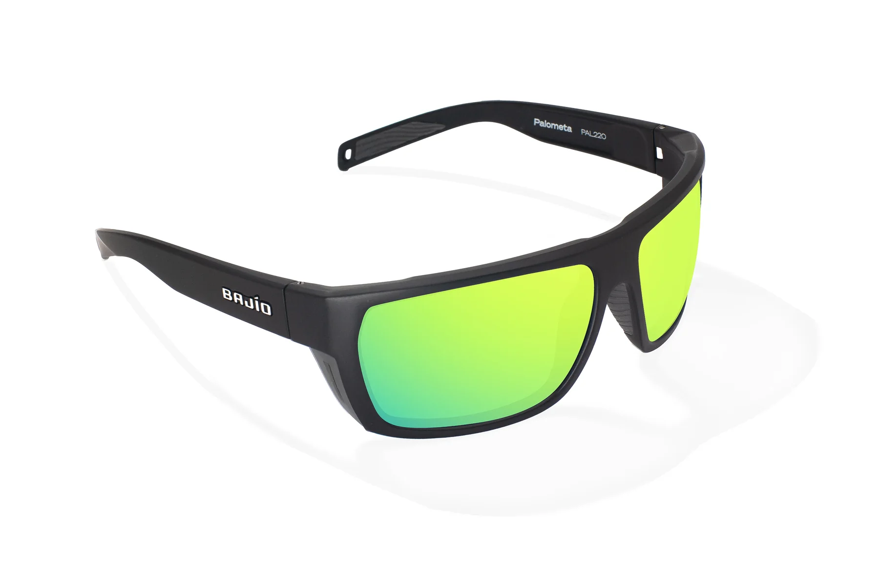 Bajio Palometta Black Matte/Green Mirror