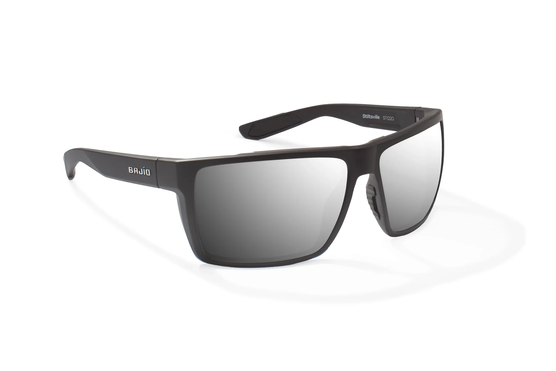 Bajio Stiltsville Black Matte/Silver Mirror