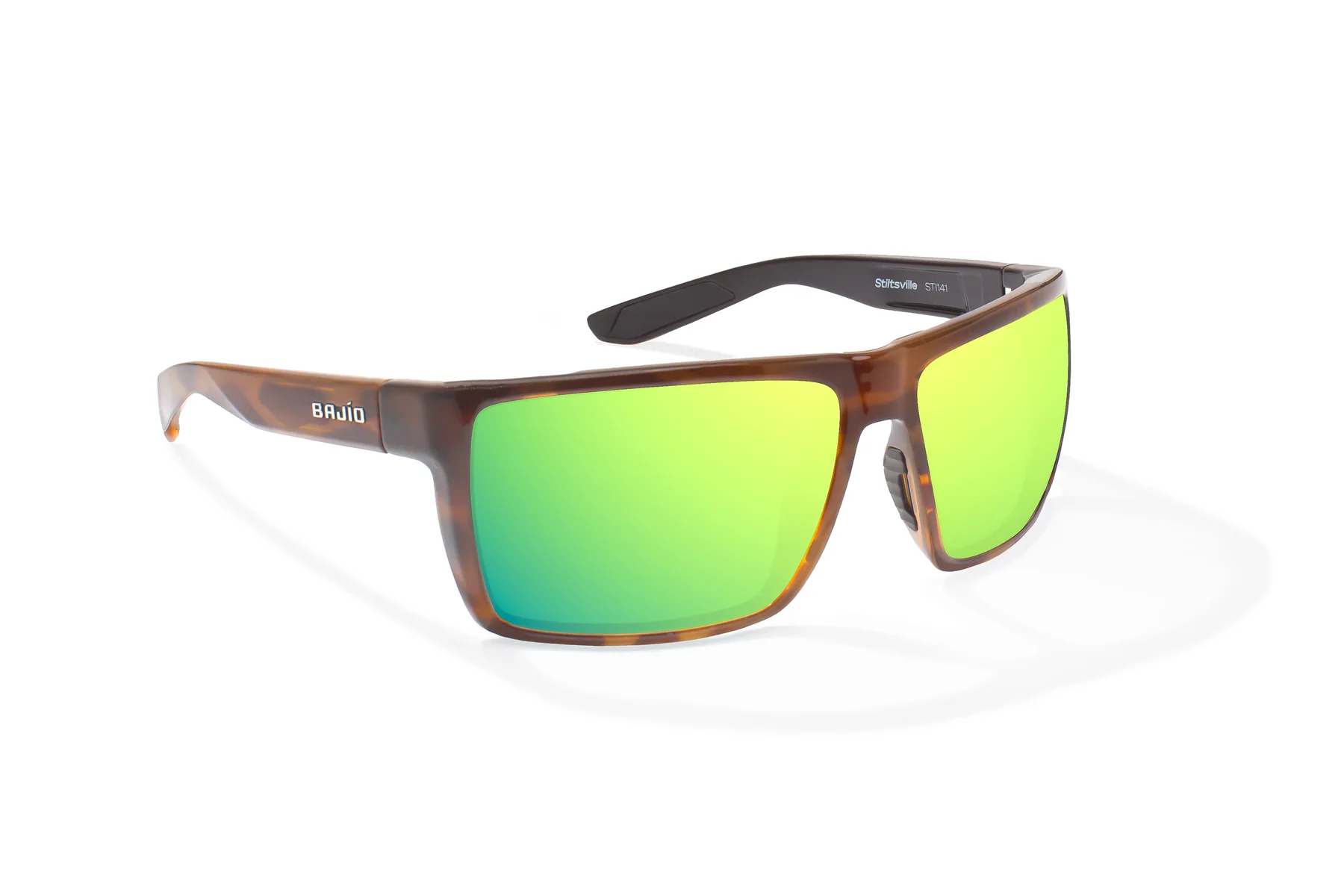Bajio Stiltsville Brown Tort/Green Mirror