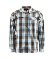 Grundens Dispatch Flannel - Sandbar Plaid