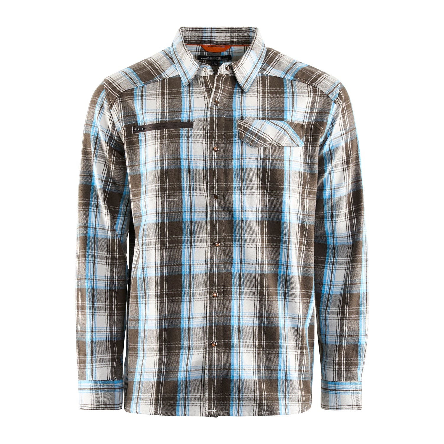 Grundens Dispatch Flannel - Sandbar Plaid