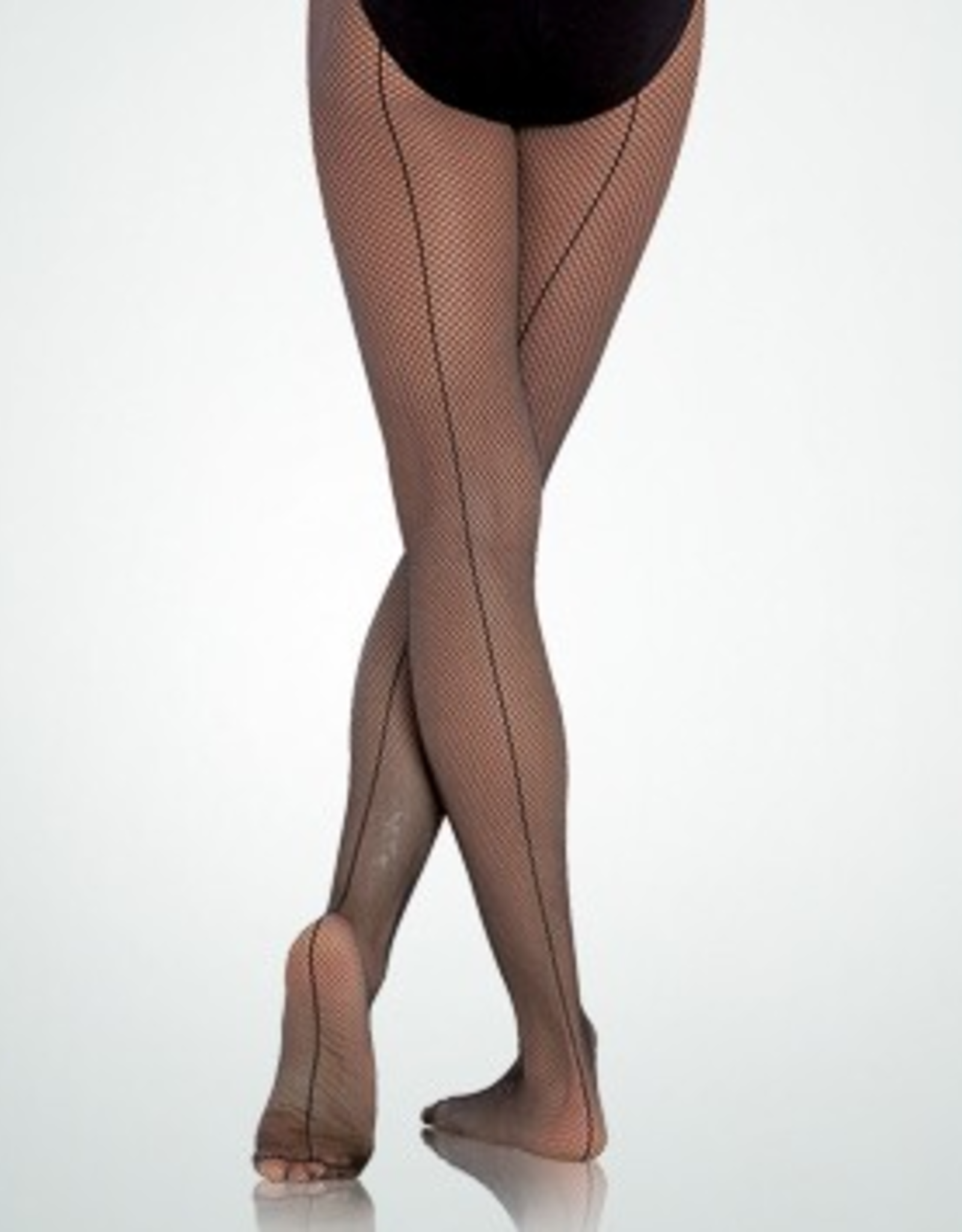 Bodywrappers C62 Fishnet Seamed Total Stretch Tights Youth