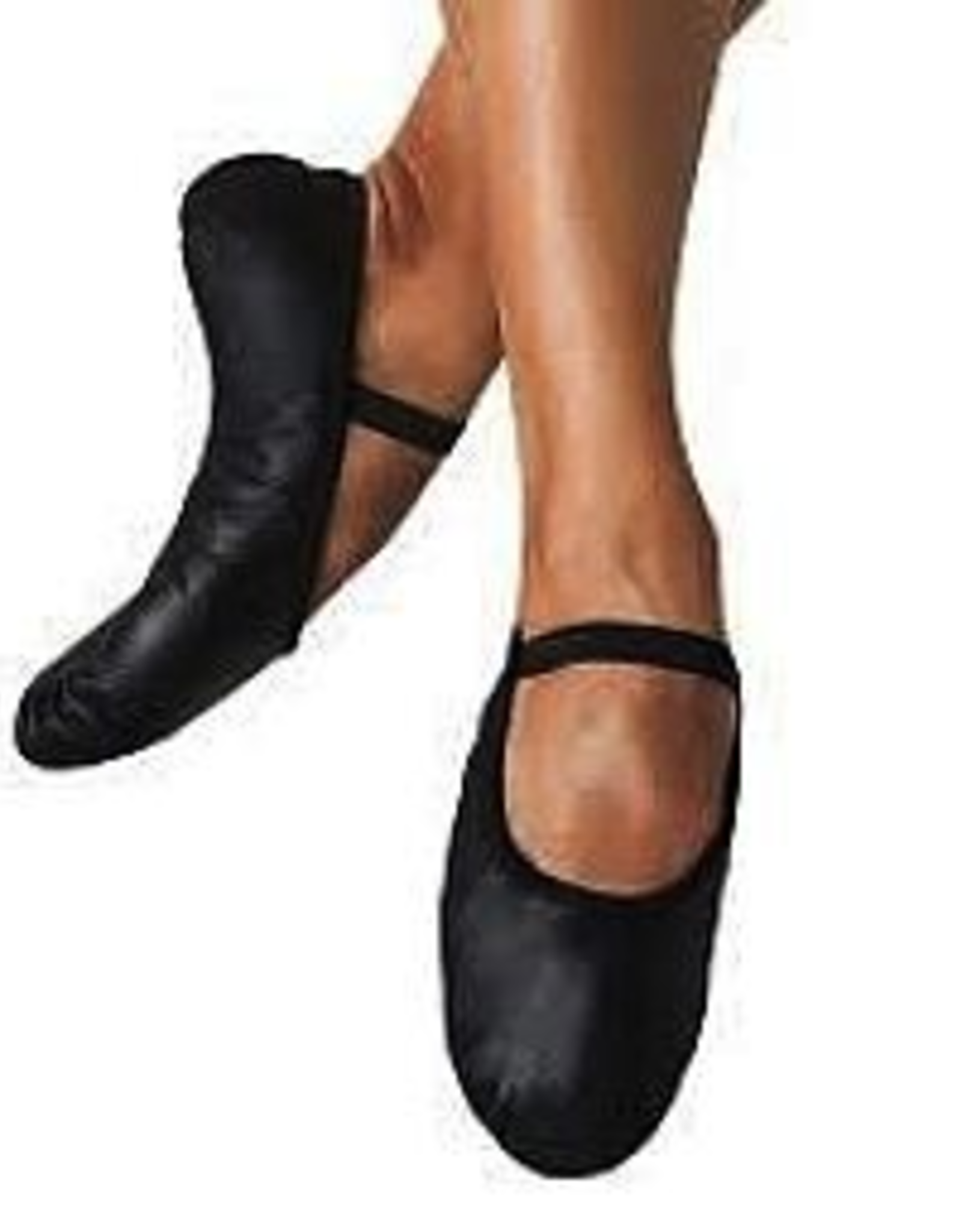 Bloch Youth Black Full Sole Leather Ballet Slipper S0205G