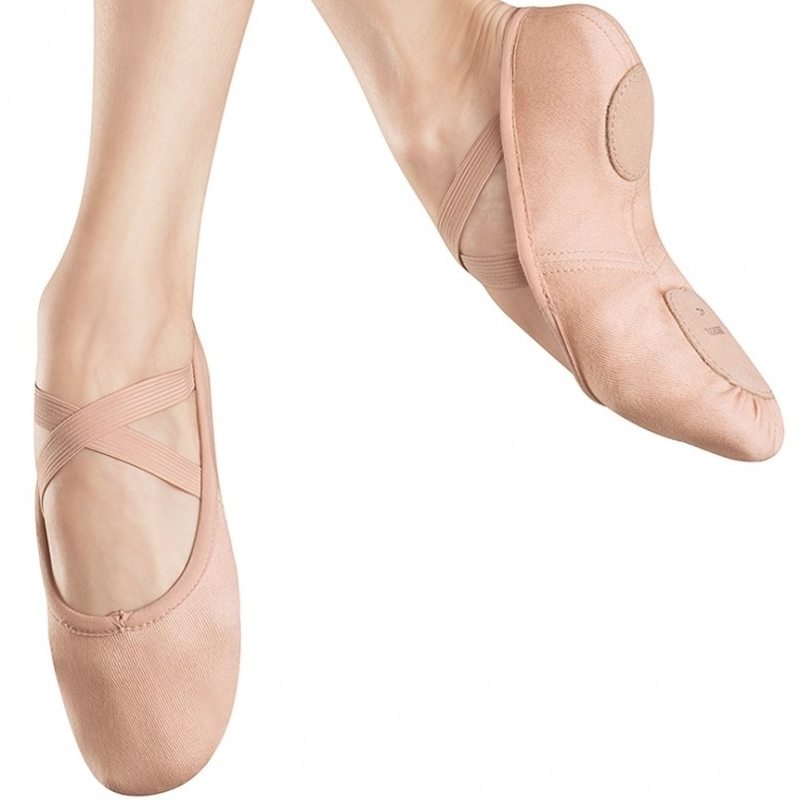 split sole ballet flats