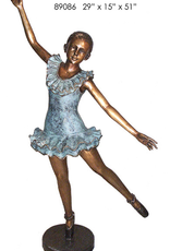 Bronze Ballerina En Pointe B108