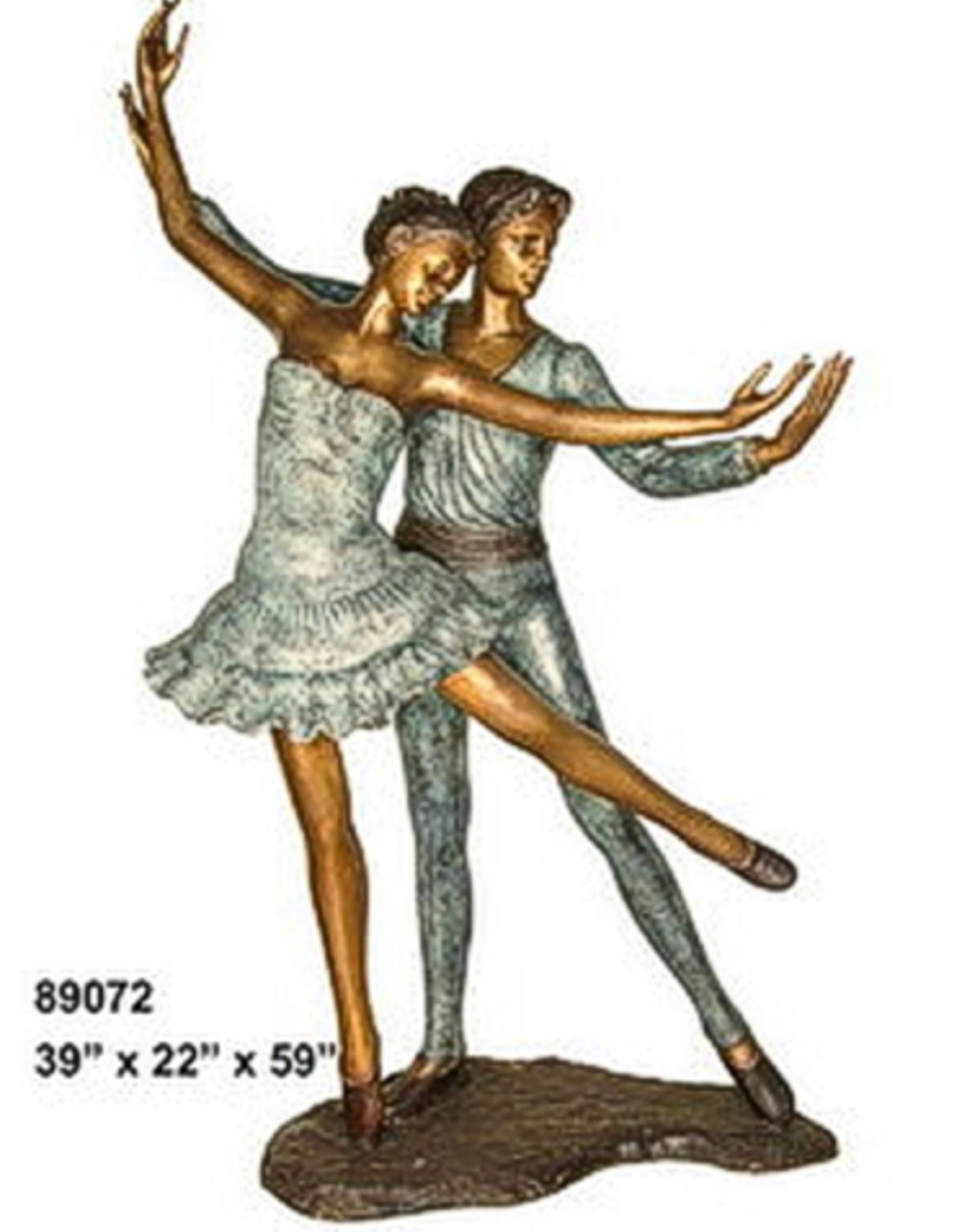 Bronze Ballet Couple B103
