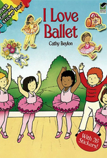 Dover I Love Ballet Coloring and Sticker Book