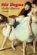 Dover Six Degas Ballet Dancers Cards