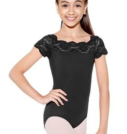 So Danca SL-17 Tilly Cap Sleeve Lace Leo Youth