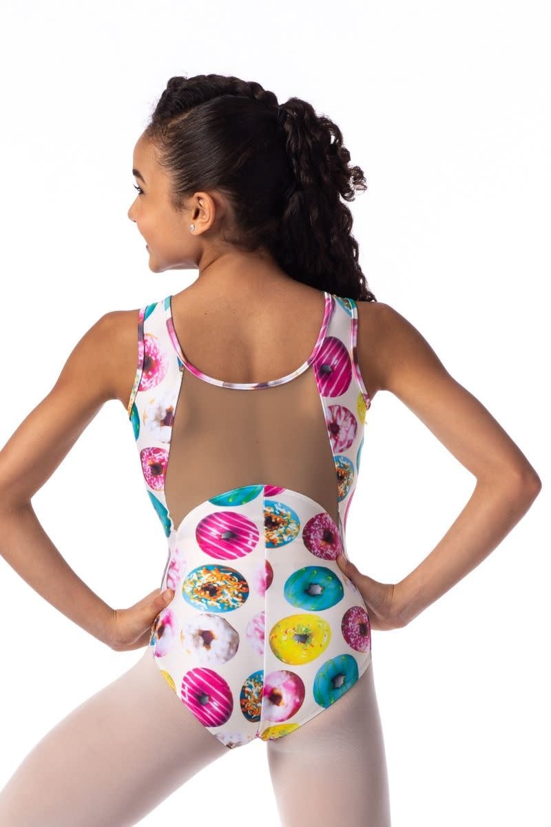 44586C Mesh Back Tank Leotard Youth - Dance Tampa