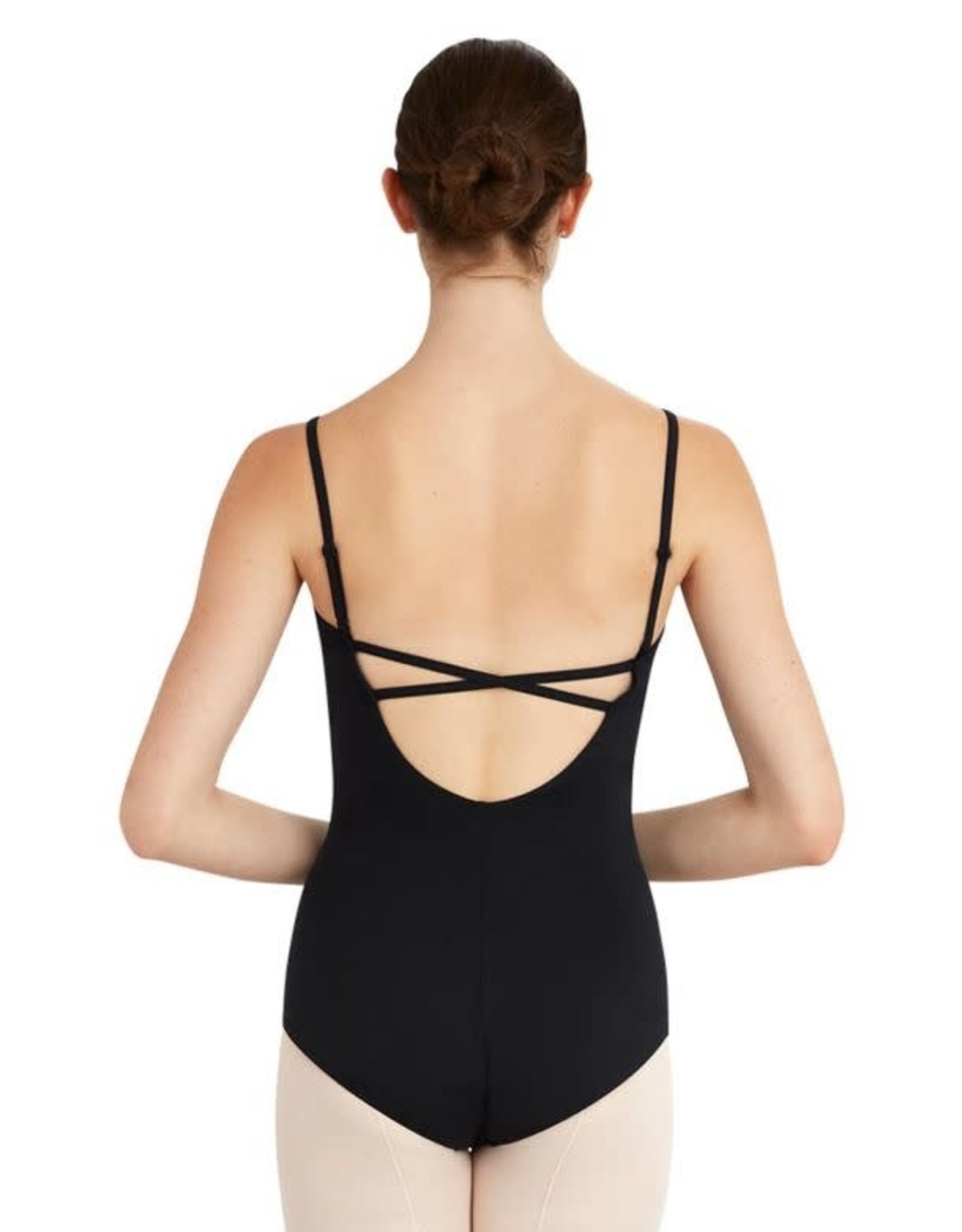 Capezio Black Built-in Bra Dance Leotard - Adult