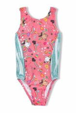 Girl Power Sport Pugicorn Leotard (pug+unicorn=pugicorn)