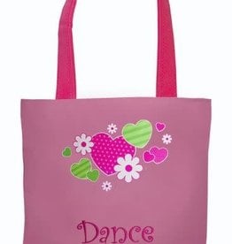 Sassi Designs HNF-01 Hearts & Flowers Tote