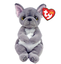 Ty Beanie Bellies Wilfred Grey Dog