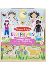 Melissa and Doug Best Friends Magnetic Dress-Up Play Set