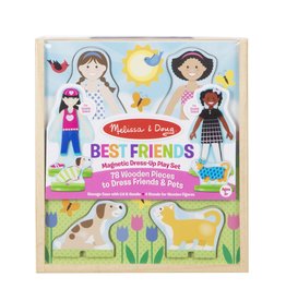Melissa and Doug Best Friends Magnetic Dress-Up Play Set