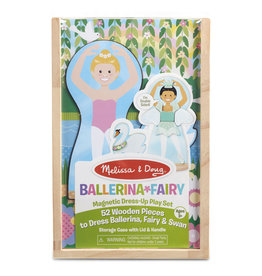 Melissa and Doug Ballerina/Fairy Magnetic Dress-Up Play Set