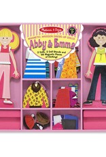 Melissa and Doug Abby & Emma Magnetic Dress-Up Set