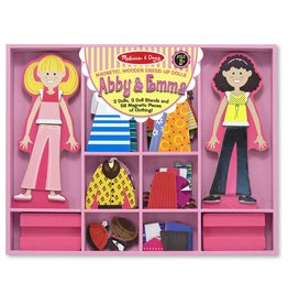 Melissa and Doug Abby & Emma Magnetic Dress-Up Set