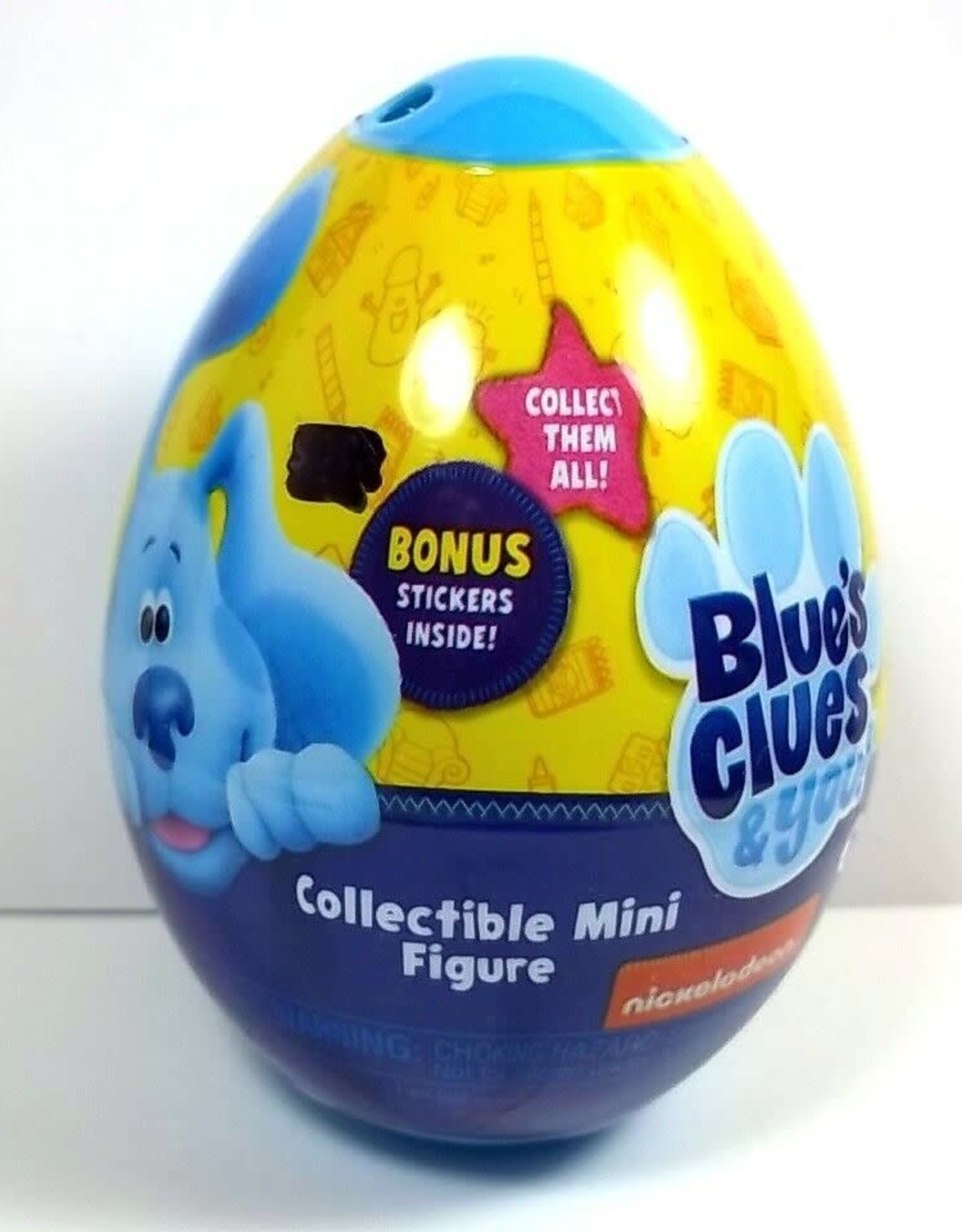 Blue's Clues & You Egg w/Mini Figure & Stickers