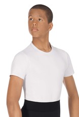 Eurotard Microfiber Crew Neck Short Sleeve Dance Top Adult 44100