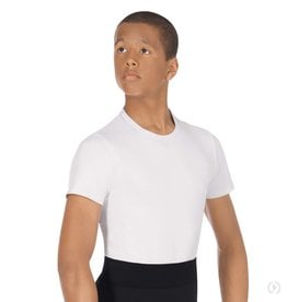 Eurotard Microfiber Crew Neck Short Sleeve Dance Top Adult 44100