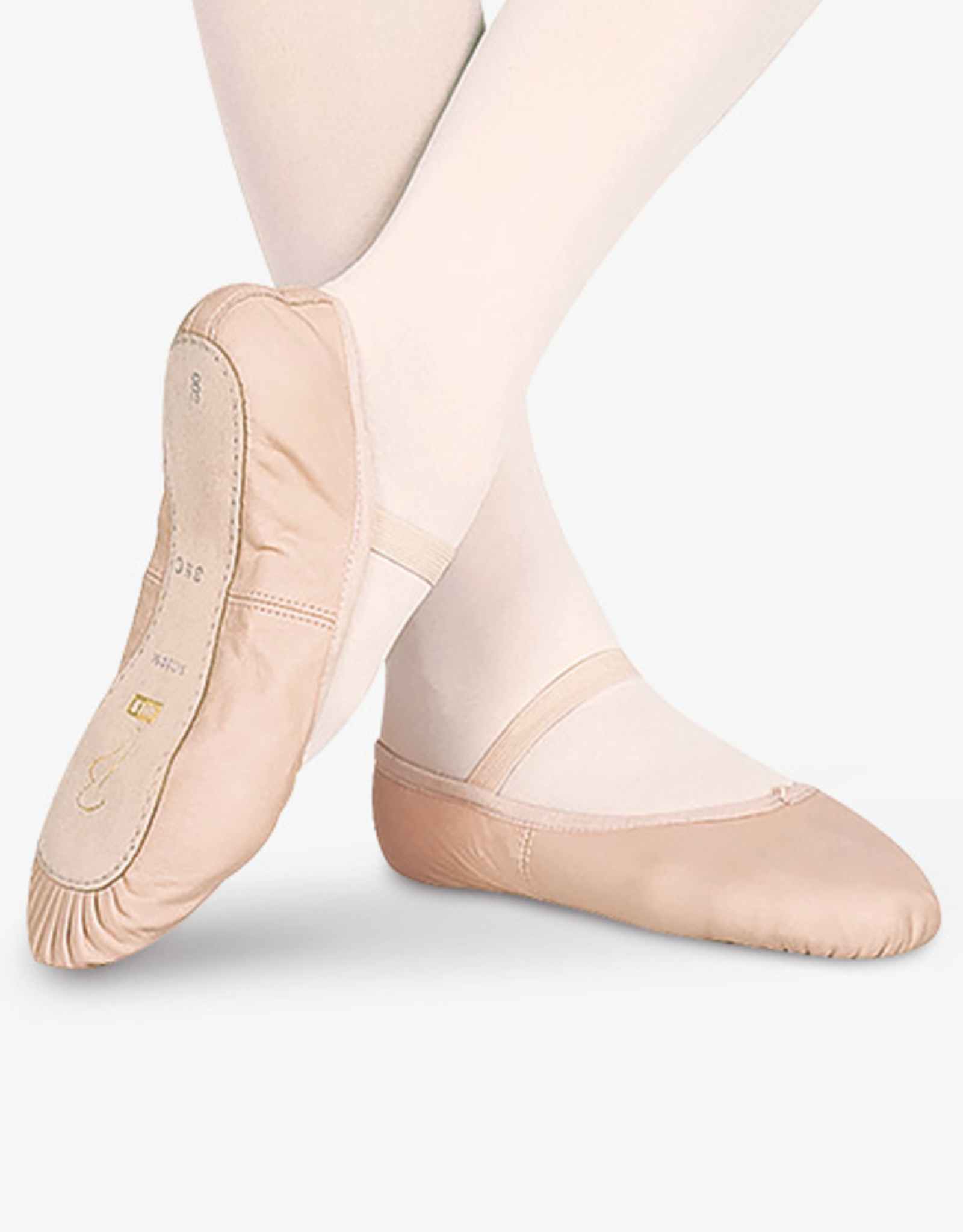 Bloch Adult Pink Full Sole Leather Ballet S0205L - Tampa