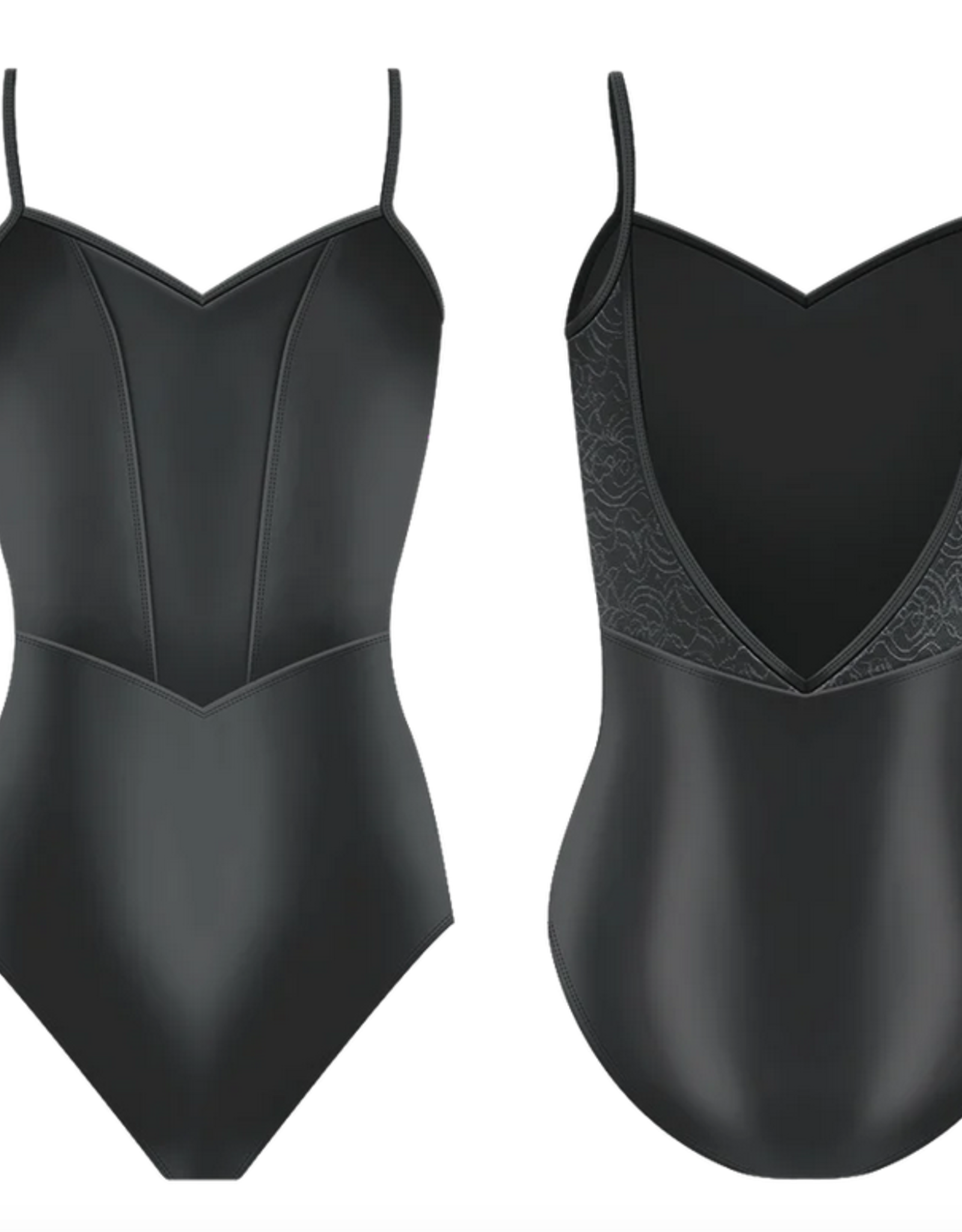 Danse De Paris Chanelle in Jet Youth & Adult  Leotard