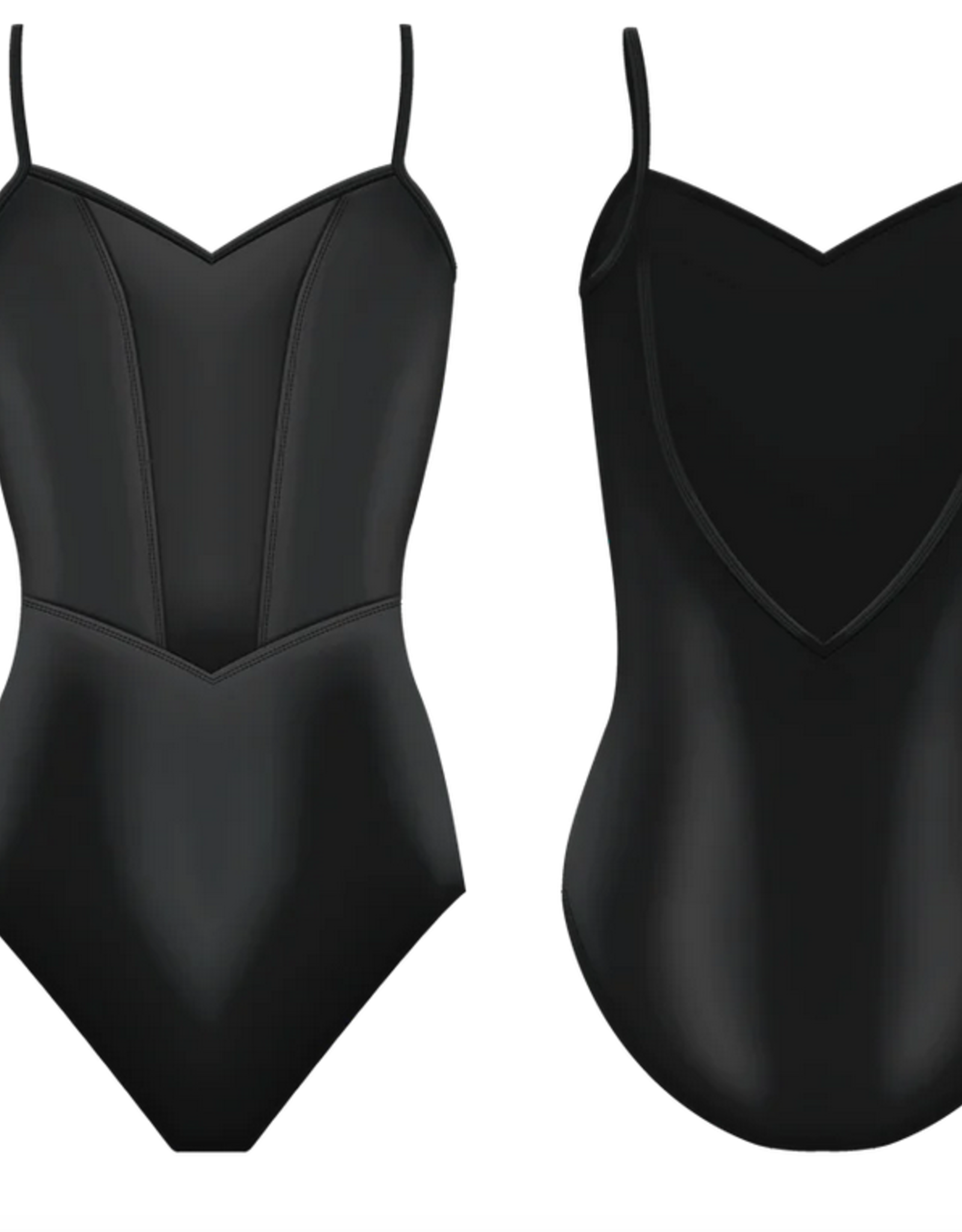 Danse De Paris Nikita in Ebony Youth & Adult Leotard