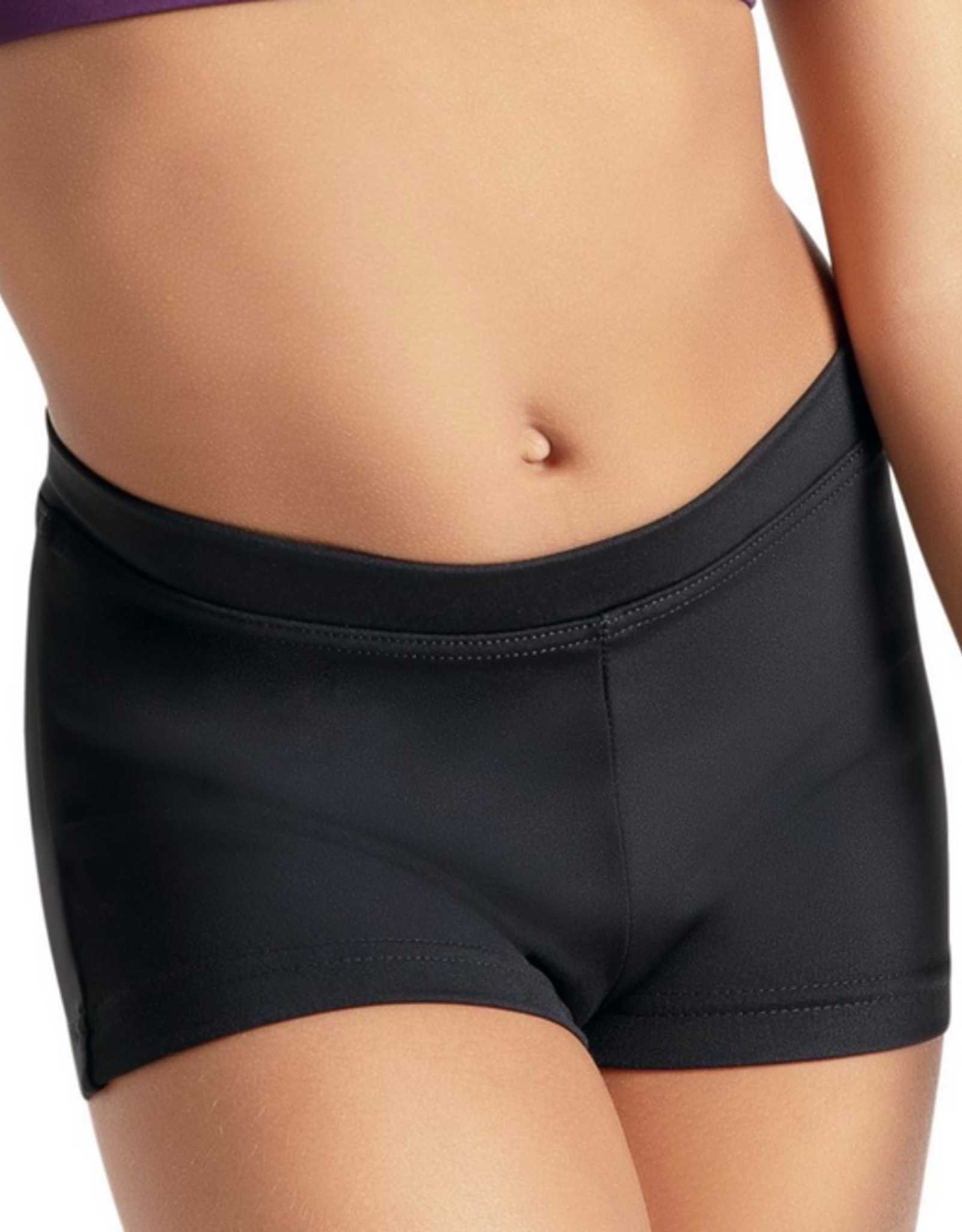 Capezio TB113 Boy Cut Low Rise Nylon Spandex Shorts - Adult