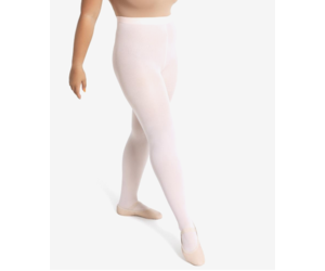 1916C (8-12) Ultra Soft Self Knit Waistband Transition Tights Youth - Dance  Tampa