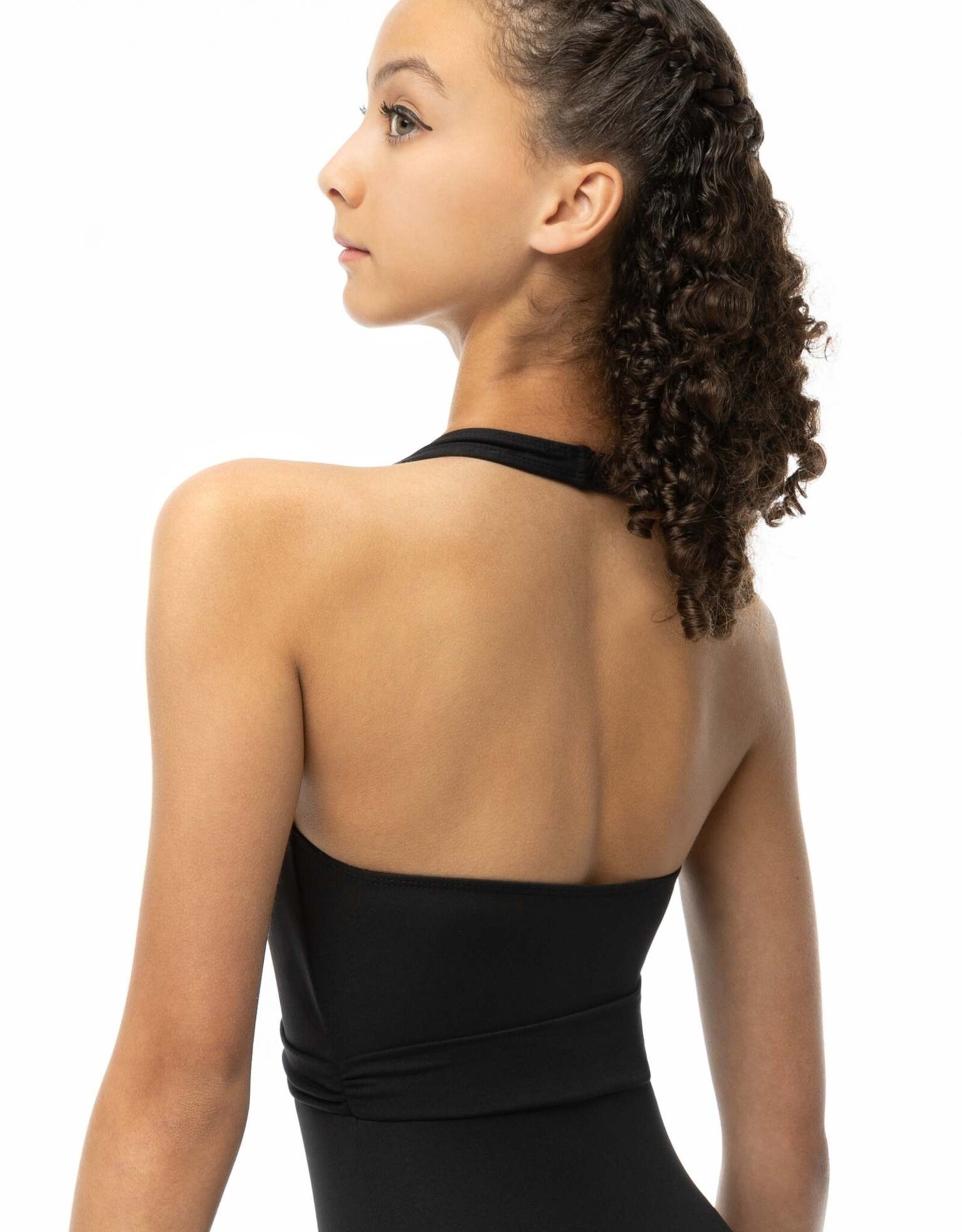 Suffolk Youth  Halter Leotard with Sash 2544C