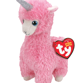 Ty Beanie Babies Lana The Pink Llamacorn