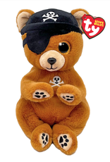 Ty Beanie Bellies Scully The Brown Pirate Bear