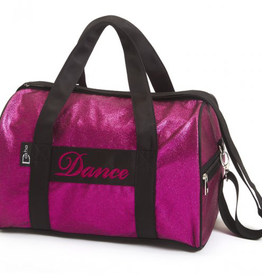 Dasha Fushcia Glitter Duffle