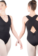 Ballet Rosa Hope VFront  Gathered Cross Strap Youth Leotard