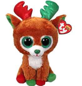 Ty Beanie Boos Tinseltoes The Brown Reindeer